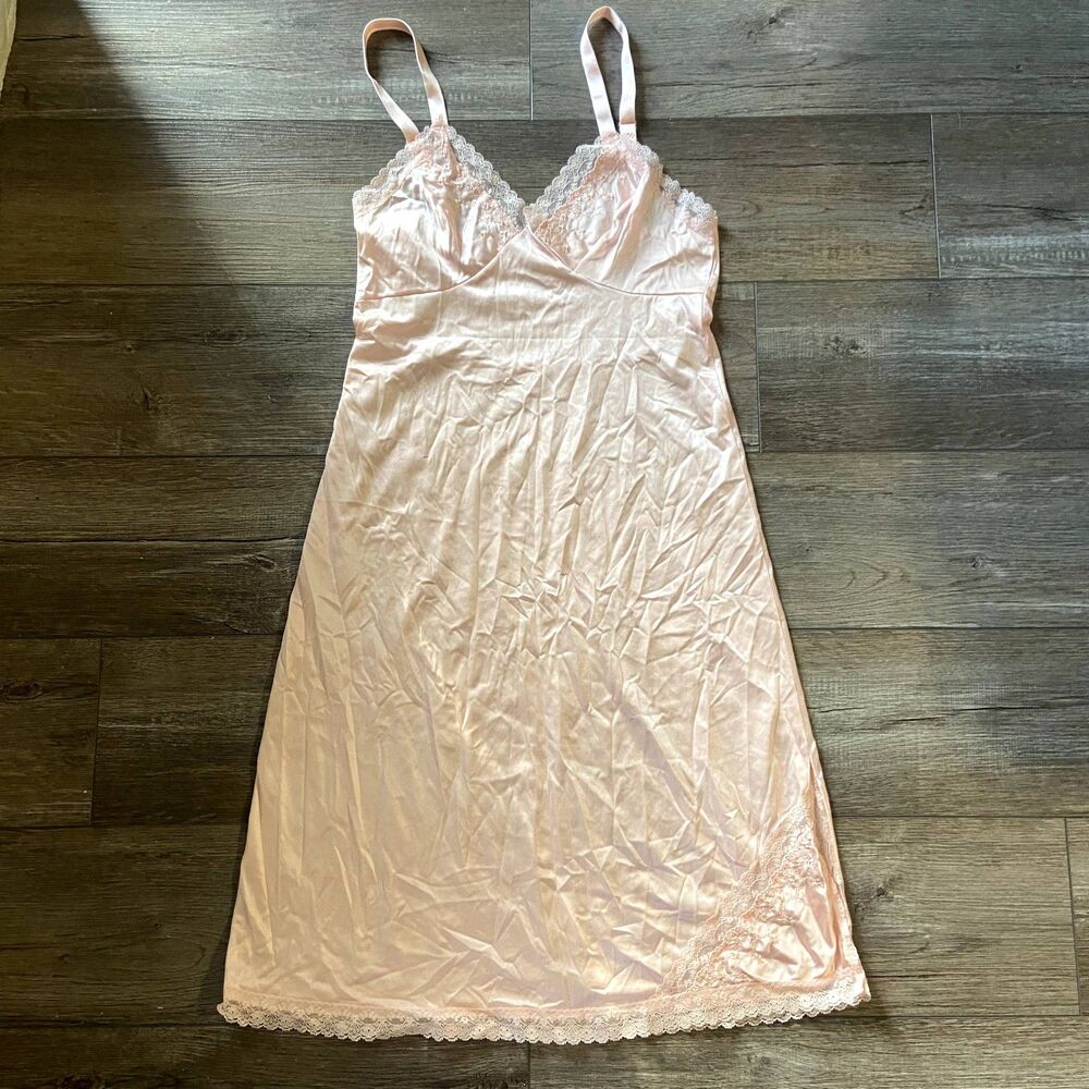 Vintage Bestform Pink Slip Dress
